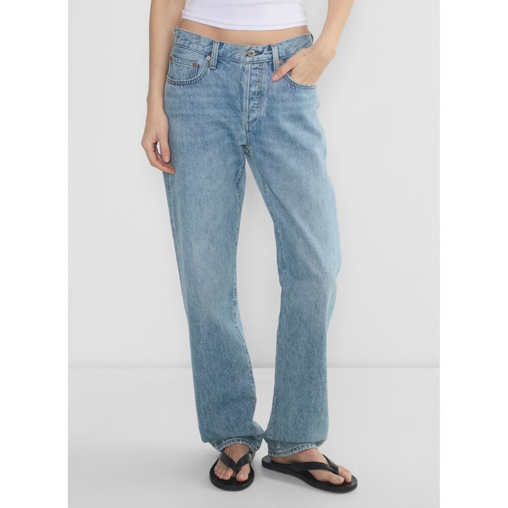 Aritzia Denim Forum 90s Vintage Low Rise Slouchy Jeans 26 - Picture 2 of 5